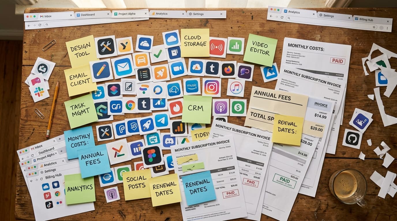 You Don't Have an AI Strategy. You Have a Subscription List. (AI Tools for Small Business)